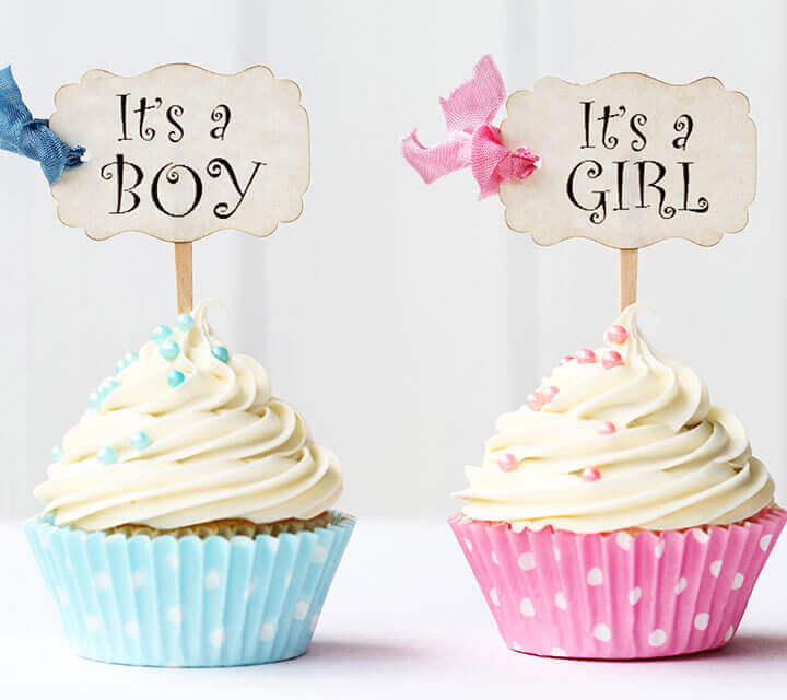 It s A Girl Cupcake Toppers Welcome Baby Printable 