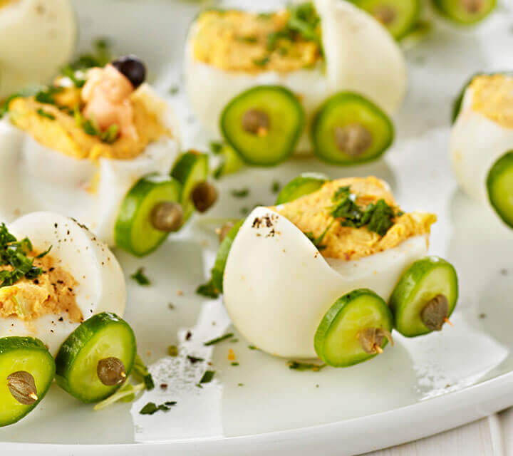 Deviled Egg Platter - Food Ideas For Your Baby Shower