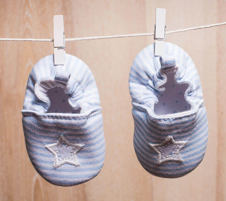 Baby Shower Decorations - Bub's booties