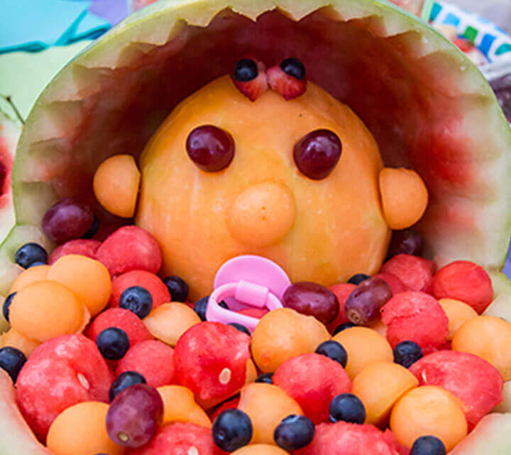 Baby Shower Decorations - Fruit bub fun