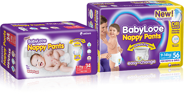 Baby love best sale nappy pants woolworths