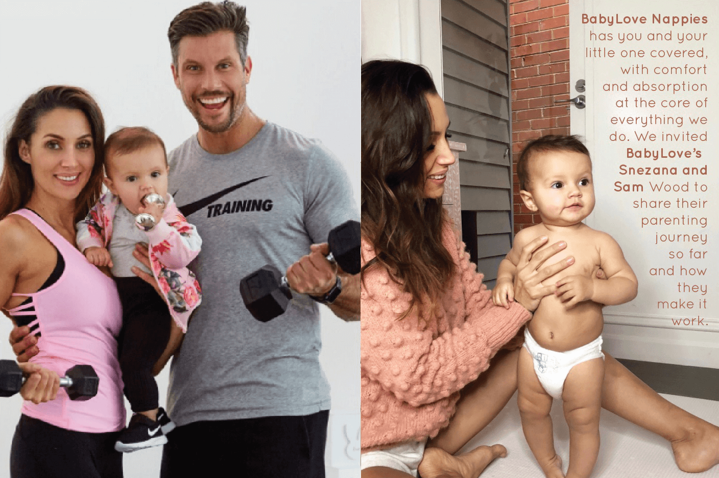 BabyLove’s Snezana and Sam Wood’s parenting journey